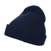 Beanie Long Knit - navy