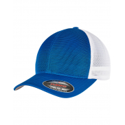Czapka z daszkiem Flexfit 360 Omnimesh 2-Tone - royal/white
