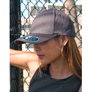 Czapka z daszkiem Flexfit Wooly Combed Adjustable - black