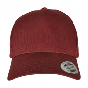 Czapka z daszkiem 5-Panel Curved Classic Snapback - burgundy