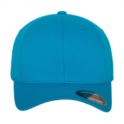 Dziecięca czapka z daszkiem Flexfit Wooly Combed - hawaiian ocean