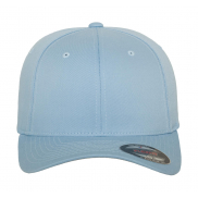 Dziecięca czapka z daszkiem Flexfit Wooly Combed - carolina blue