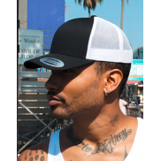 Czapka z daszkiem Classics Recycled Retro Trucker - grey/white