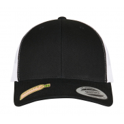 Czapka z daszkiem Classics Recycled Retro Trucker - black/white
