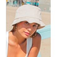 Kapelusz Big Corduroy - offwhite