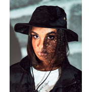 Kapelusz Angler - black