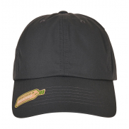 Czapka z daszkiem Recycled Polyester Dad Cap - light charcoal