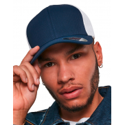 Czapka z daszkiem Ultrafibre/Airmesh 2-Tone - navy/white