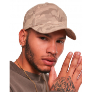 Czapka z daszkiem Flexfit Light Camo - beige camo