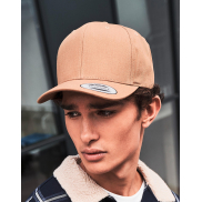 Czapka z daszkiem 6-Panel Curved Metal Snap - black