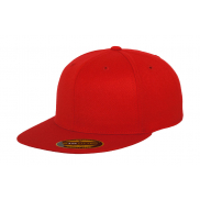 Czapka z daszkiem Premium 210 Fitted - red