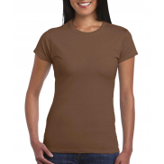 Damski T-shirt Softstyle - chestnut