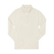 Damskie My Polo 180 z długimi rękawami - off white
