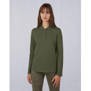 Damskie My Polo 180 z długimi rękawami - white