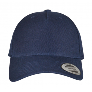 Czapka z daszkiem 5-panelowa Premium Curved Visor - navy