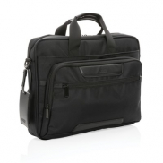 Torba na laptopa 15,6' Swiss Peak Voyager AWARE™ RPET - czarny