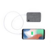 Power bank 5000 mAh RPET - grafitowy