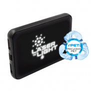 Power bank 5000 mAh RPET | Suzanne - czarny