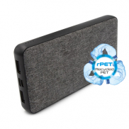 Power bank 8000 mAh RPET | Edgar - szary
