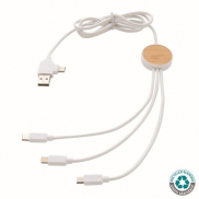 Kabel do ładowania Ontario - biały