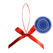 Wstążka do kuli upominkowej V0901 - czerwony