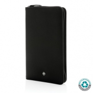 Portfel Swiss Peak Heritage RPU, ochrona RFID - czarny