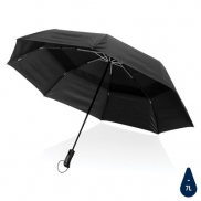 Parasol sztormowy 27' Swiss Peak AWARE™ RPET - czarny