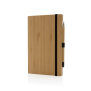 Bambusowy notatnik z ołówkiem Infinity - brązowy