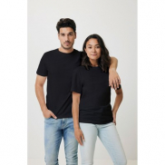 Koszulka z bawełny z recyklingu Iqoniq Bryce - czarny - L