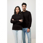 Bluza z bawełny z recyklingu Iqoniq Zion - czarny - L