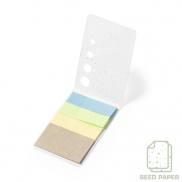 Zestaw do notatek, karteczki samoprzylepne, papier z nasionami