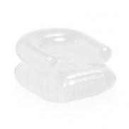 Dmuchany fotel plażowy - biały