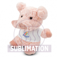 Pluszowa świnka | Tailyssia - różowy