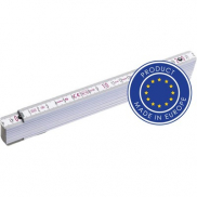 Miara 2m, składana STABILA Jessica - biały