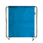 Worek ze sznurkiem RPET - błękitny