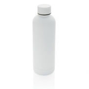 Butelka termiczna 500 ml, stal nierdzewna z recyklingu - biały