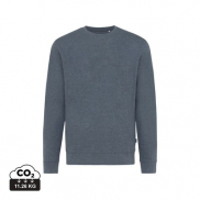 Bluza z niebarwionej bawełny z recyklingu Iqoniq Denali - niebieski - XL