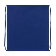 Worek ze sznurkiem z bawełny organicznej - granatowy