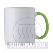 Kubek ceramiczny 300 ml - jasnozielony