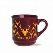 Kubek Claus 220ml bordowy ( 8020MOMA )