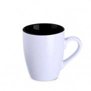 Kubek Ilona Duo biało/czarny