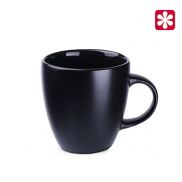 Kubek Fiord czarny mat/czarny