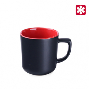 Kubek Rico Supreme czarno/czerwony