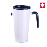 Kubek Idea biało/granatowy