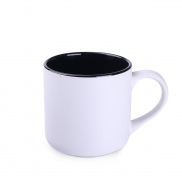 Kubek Diego Pure biało/błękitny