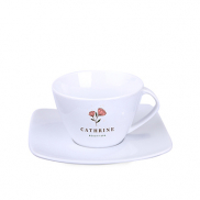 Spodek Luna 180 ml biały