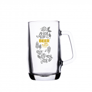 Kufel Frankfurt 500 ml bezbarwny