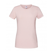 Ladies' Iconic 195 Ringspun Premium T - powder rose