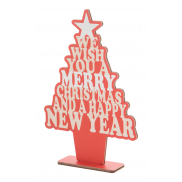 Choinka biurkowa - czerwony