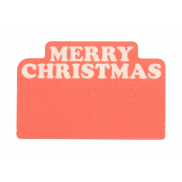 Świąteczny magnes na lodówkę - czerwony